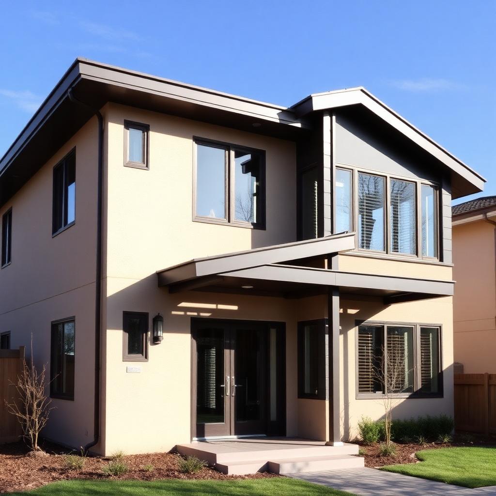 Maison à ossature métallique Phénix rénovée